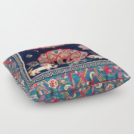 Shigatse Makden South Tibetan Buddhist Saddle Cover Print Floor Pillow