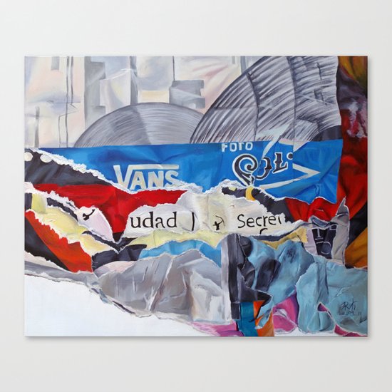 Previo de Ruinas Publicitarias III Canvas Print