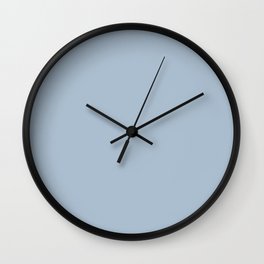 PPG Glidden Trending Colors of 2019 Rendezvous Pastel Blue PPG1160-3 Solid Color Wall Clock