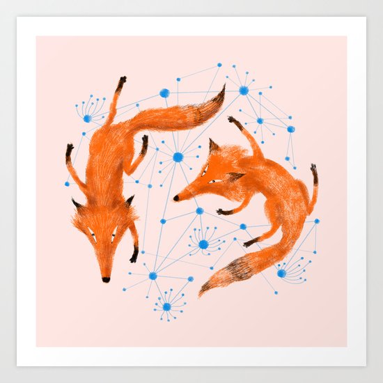 Twin Art Print