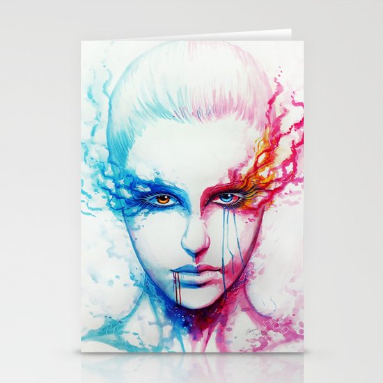 "Bipolarity" Stationery Cards