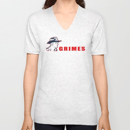 He will keep us safe. Unisex V-Neck