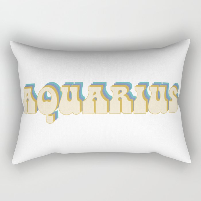 Aquarius Rectangular Pillow