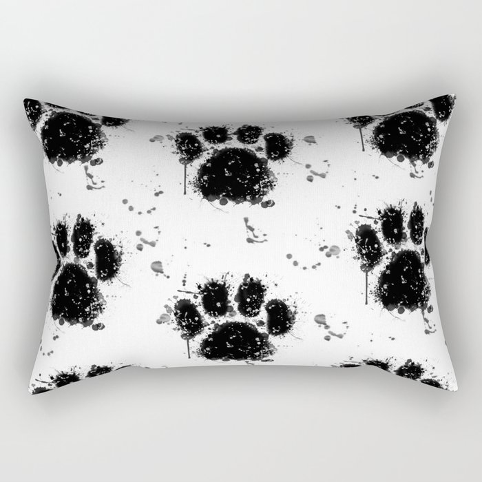 Pawprint Love Rectangular Pillow