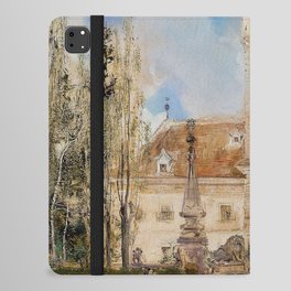 Anton Romako Greillenstein Castle iPad Folio Case