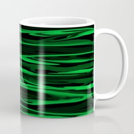Apple Green Stripes Coffee Mug