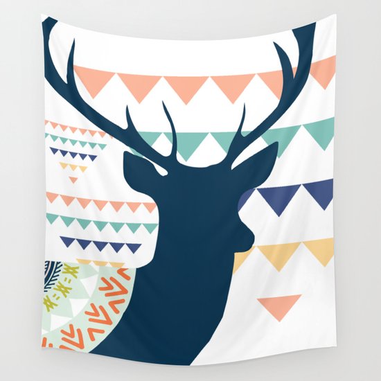Wild at Heart I Wall Tapestry