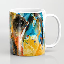 Great Dane Dog Art Portrait - Those Eyes - Sharon Cummings Mug