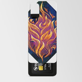"Inflamed" (on White) - Brooke Duckart Android Card Case
