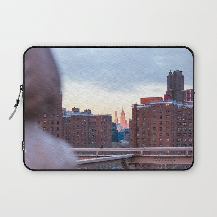 Golden Hour Views in NYC | Travel Photography in New York City Laptop Sleeve