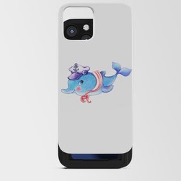 Cute Dolphin Baby iPhone Card Case
