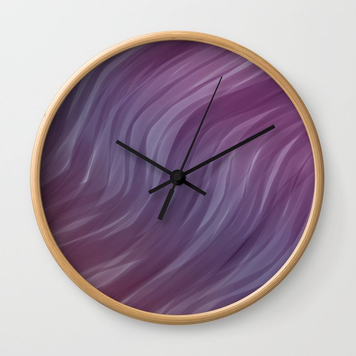 Abstract painting color texture 3 Wall Clock