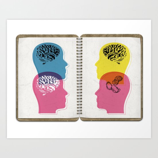 law of averages Art Print