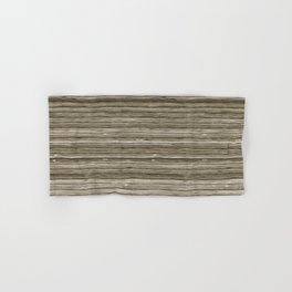 Light grey horizontal wood board Hand & Bath Towel