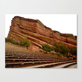 Red Rocks Amphitheater Canvas Print
