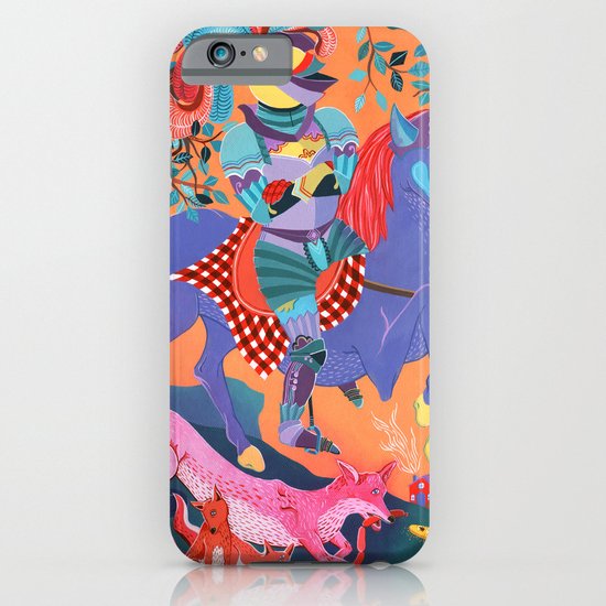 Picnic Knight iPhone & iPod Case