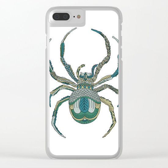 Spider Clear iPhone Case