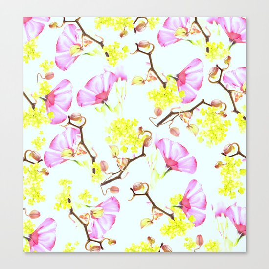 Spring flowers (floral) Canvas Print