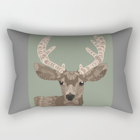Antlers Rectangular Pillow
