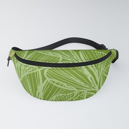 Modern Garden II in Green Fanny Pack