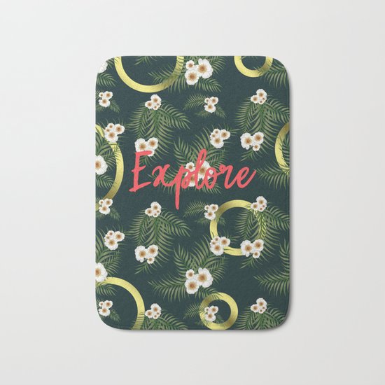 EXPLORE #society6 #decor #buyart Bath Mat