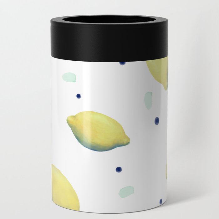 Lemons and dots Can Cooler