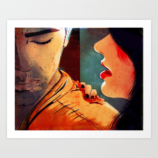 WHISPERS Art Print