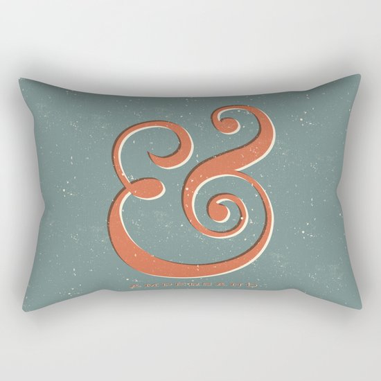 Ampersand Rectangular Pillow