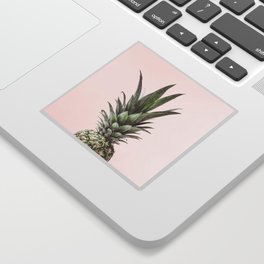 Pineapple Photography | Tropical | Fruit | Pink Sky Sticker