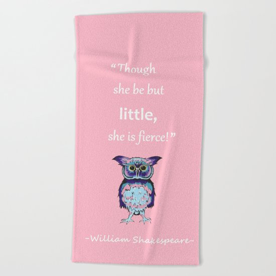 Small And Mighty Beach Towel