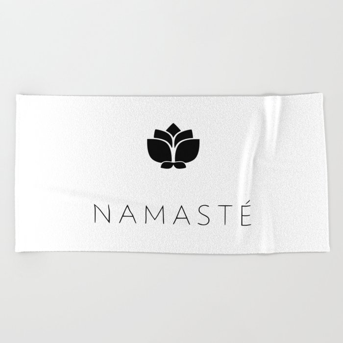 namastee Beach Towel