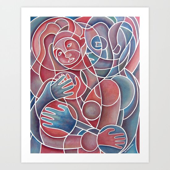 Squeeze Play Art Print