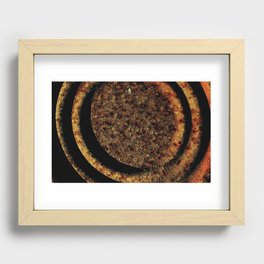 Rusty Can Base Recessed Framed Print