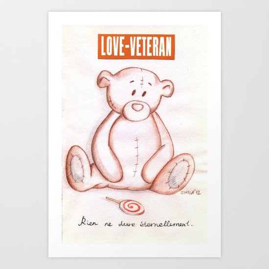 rien ne dure éternellement Art Print