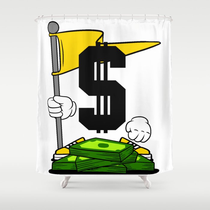 money Shower Curtain