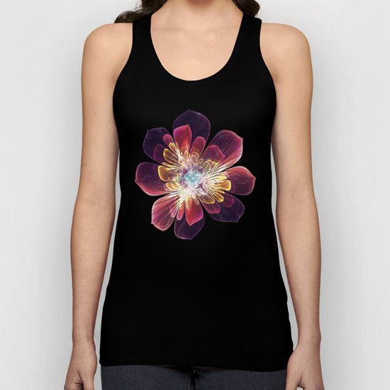 Tibet Sea Flower Unisex Tank Top