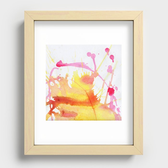 Watercolour 3 Recessed Framed Print