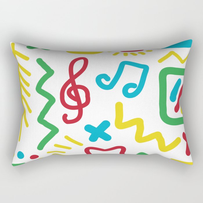 Music class Rectangular Pillow