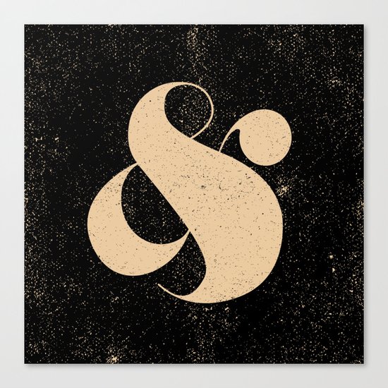 Ampersand Canvas Print