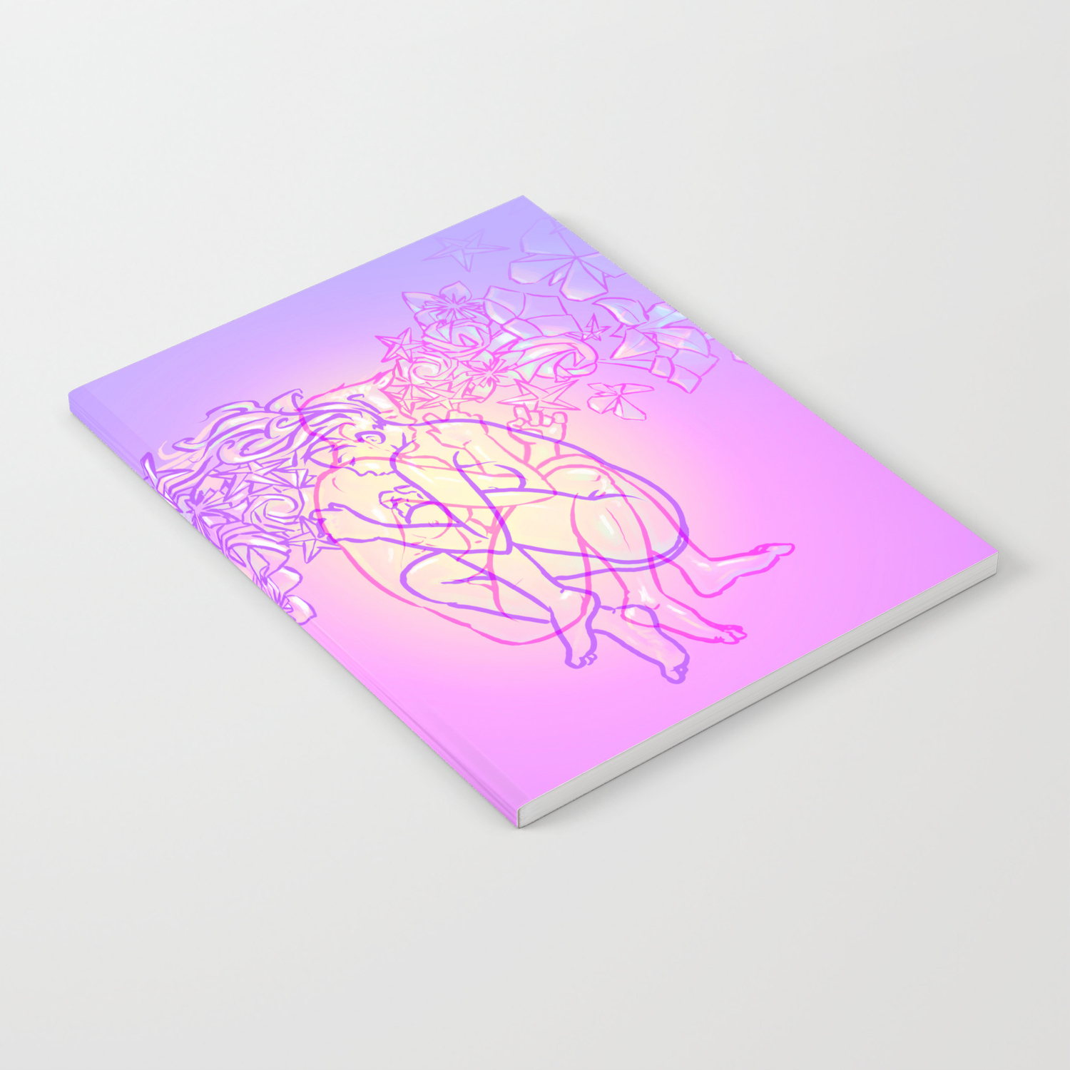 Hollowlove Origami Heart Notebook By Hollowlovemusic Society6