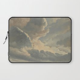 Study of Clouds with a Sunset near Rome Laptop Sleeve