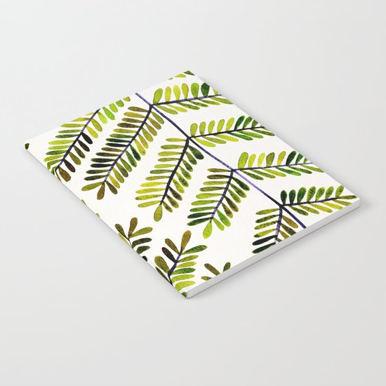 Green Leaflets Notebook