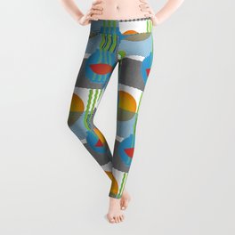 Peace Within and Without Pattern Leggings