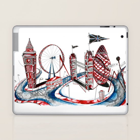 London Laptop & iPad Skin