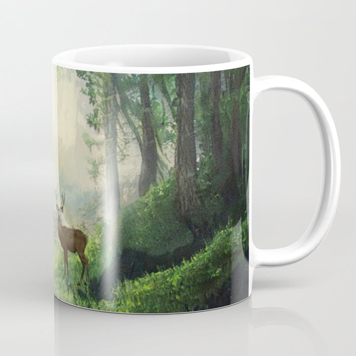 Stag In The Morning Light Coffee Mug