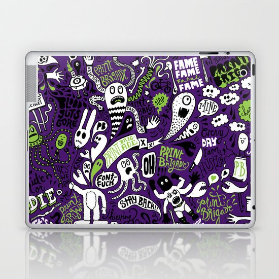 Print Brigade Collage Laptop & iPad Skin