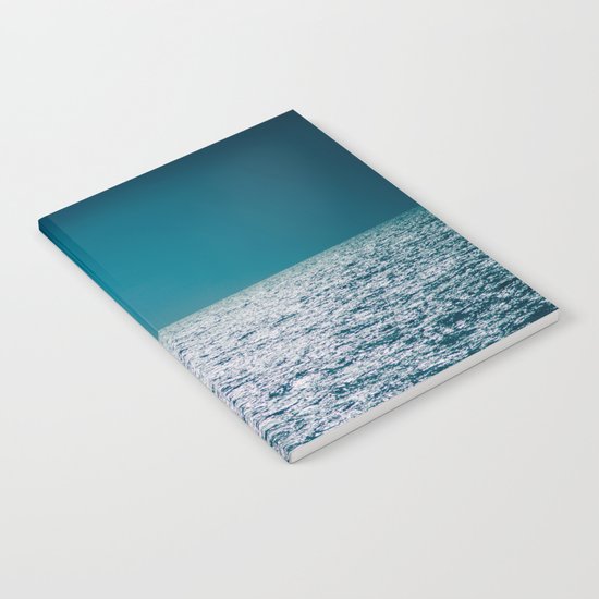 The Ocean Kissing The Shoreline Notebook