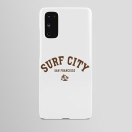 Surf city san francisco Android Case