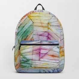 Abstract Geometric Form Theater Mountain Construction Paul Klee Backpack