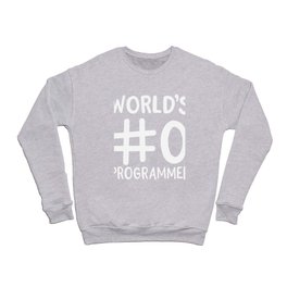 World's 0 Programmer Crewneck Sweatshirt